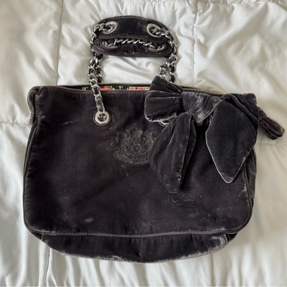 Juicy Couture Velvet handbag